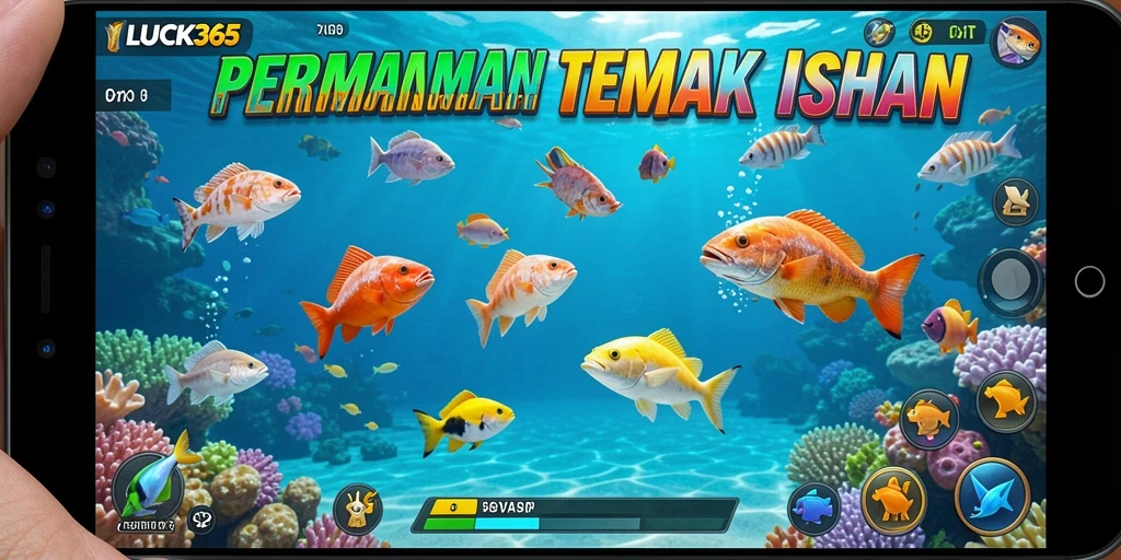 Tampilkan gameplay menembak ikan yang seru di LUCK365.