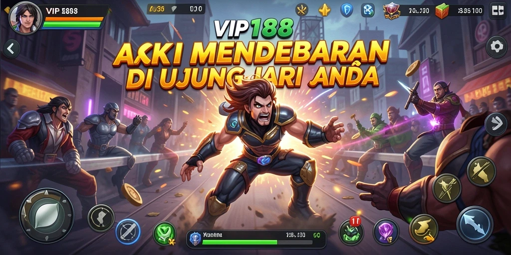 Gameplay mendebarkan VIP188 dengan aksi yang cepat dan dinamis.