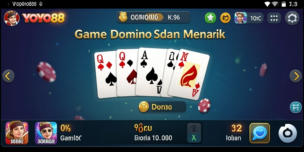 Tampilan gameplay seru dan interaktif dari YOYO88.